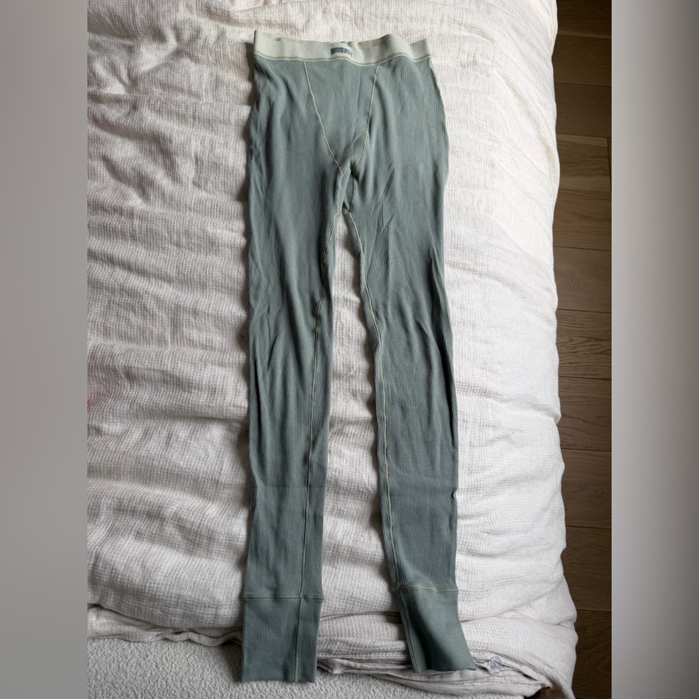 Men's Thermal Long Johns - Sage Green